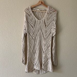 LA Made Cream Knit Sweater